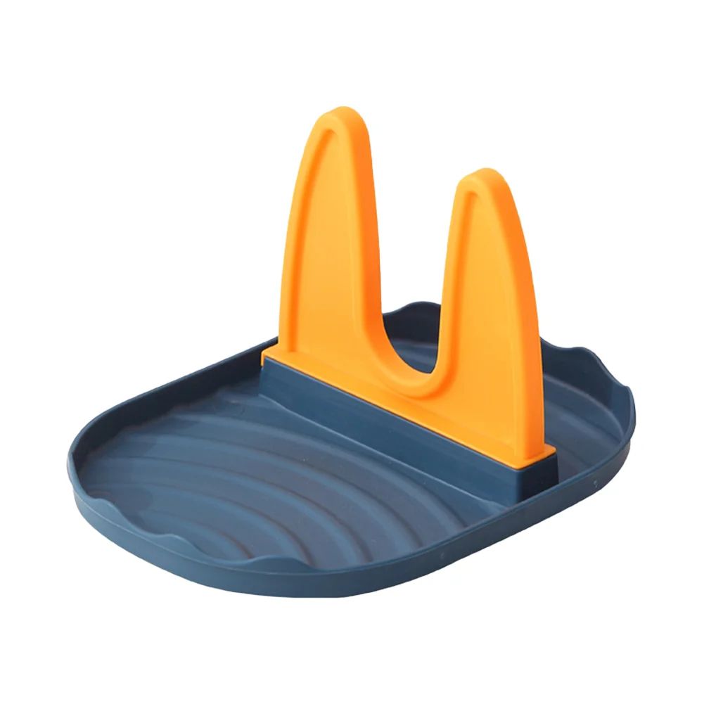 Pan Lid and Spoon Rest Holder Kitchen Utensil Stand