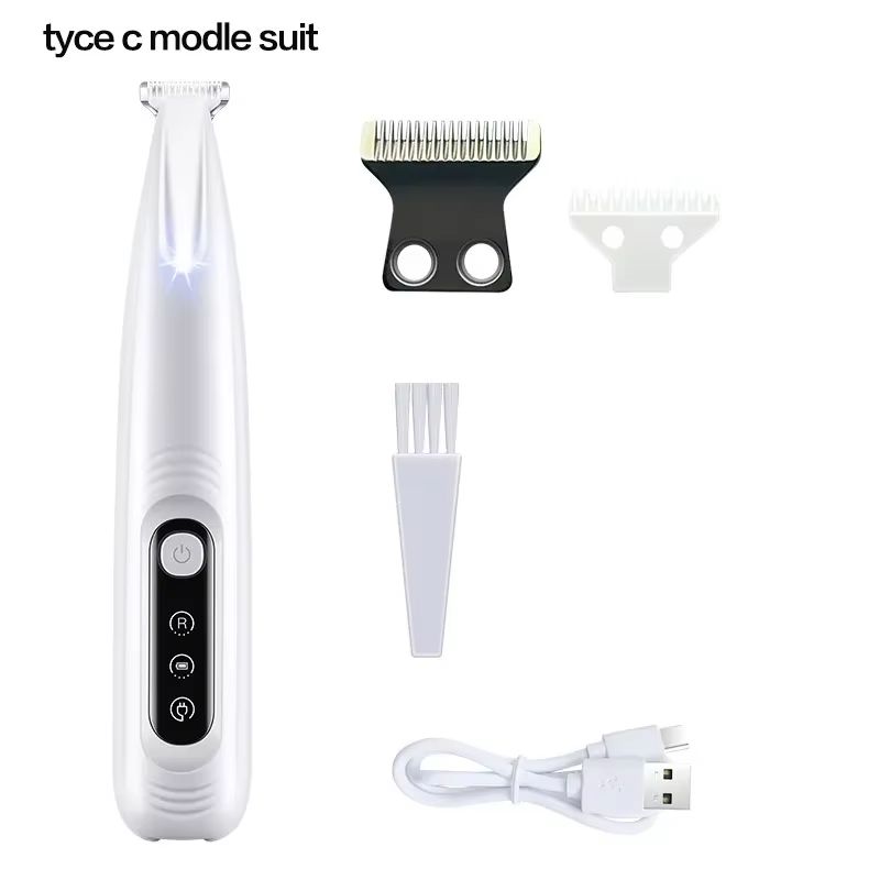 PetPro 18 mm LED Waterproof Paw Trimmer – Dog & Cat Grooming Clipper