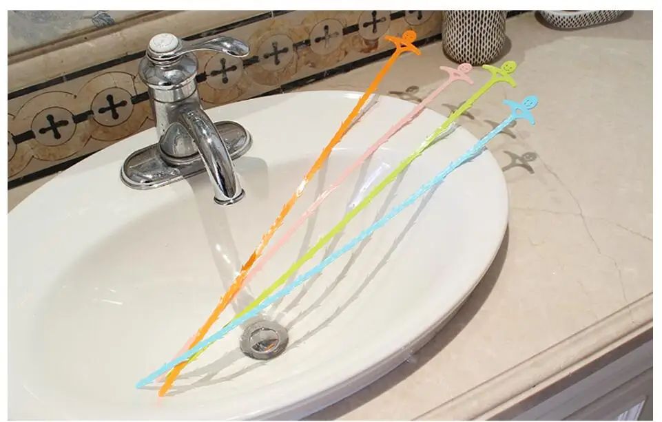 Drain Cleaner Tool Set Sink Drain Snake Hair Removal Tool