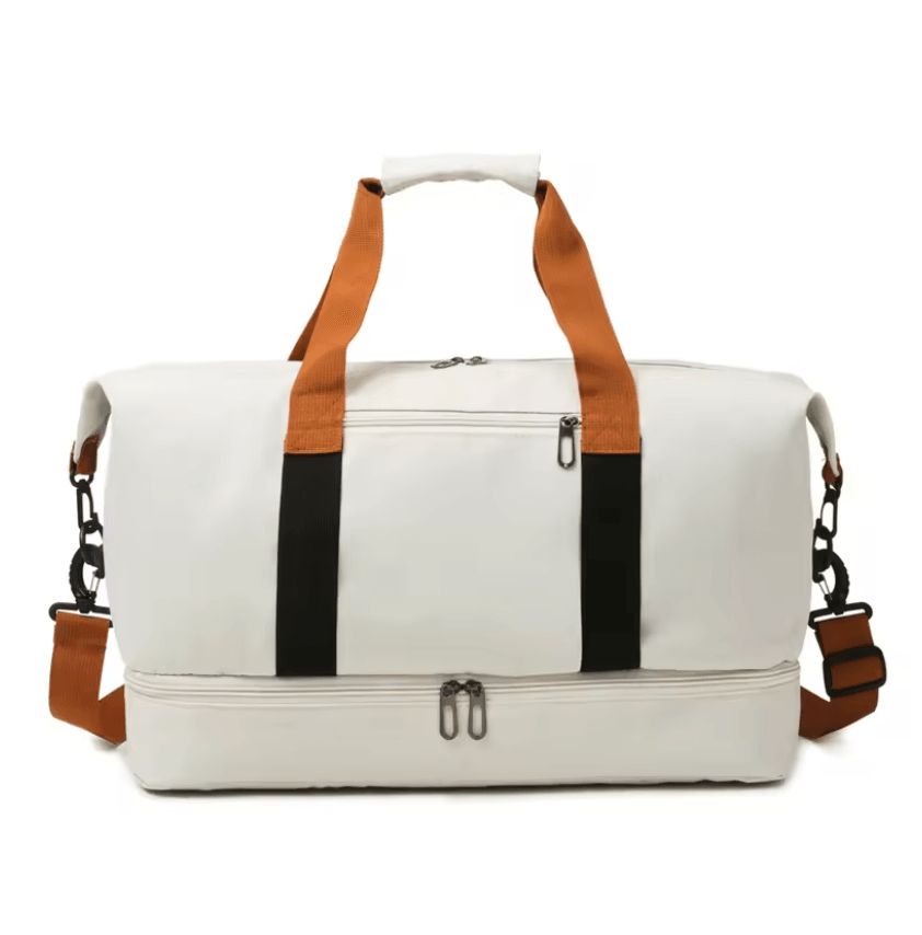 TravelerElite Large Capacity Duffel Bag with Shoe and Wet Dry Separation