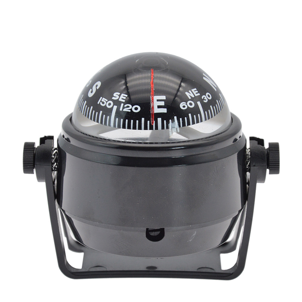 Marine Boat Compass with Adjustable Mount Clear Display Navigation Tool