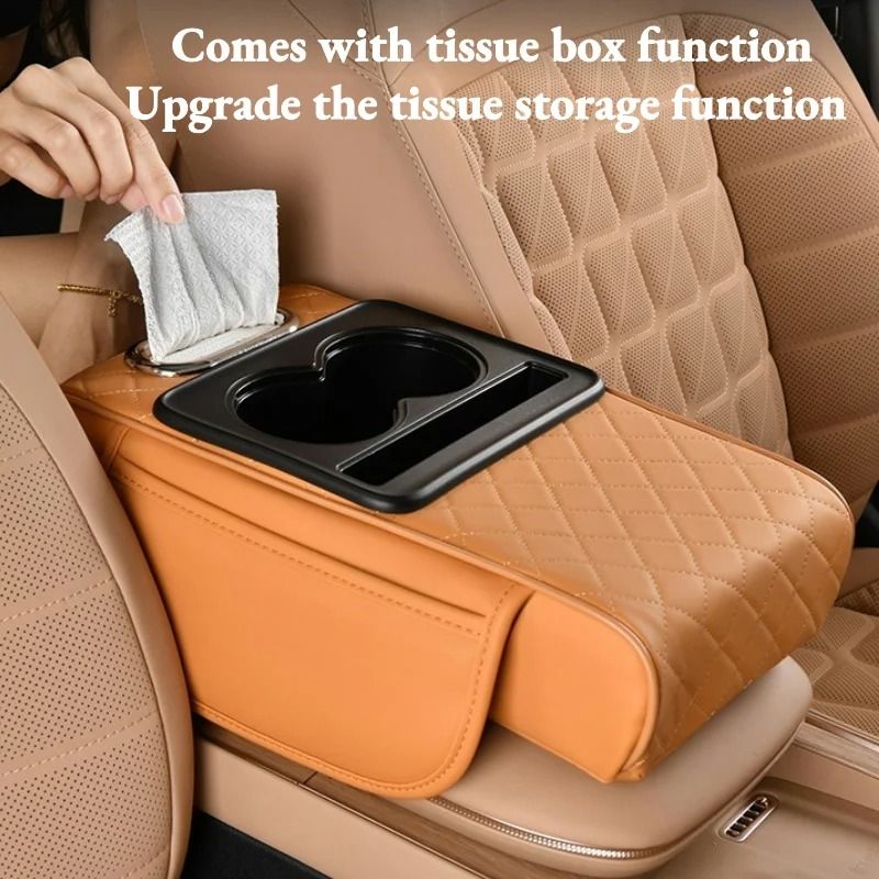 Auto Center Console Armrest Hub and High-Fidelity Cabin Ergonomics Architecture