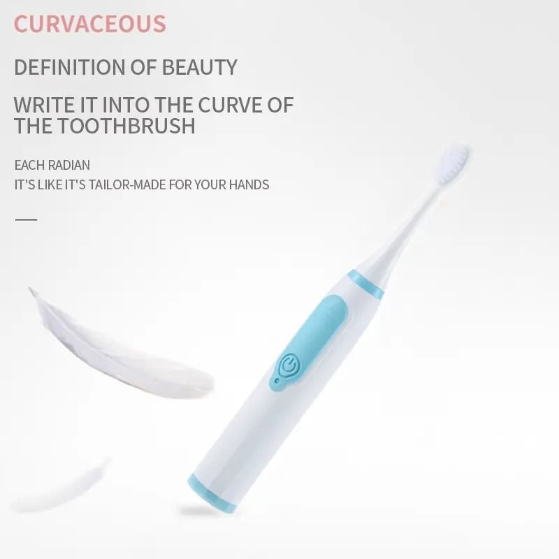 Essential Household Sonic Toothbrush | IPX6 Waterproof & Gentle Soft Hair Bristles