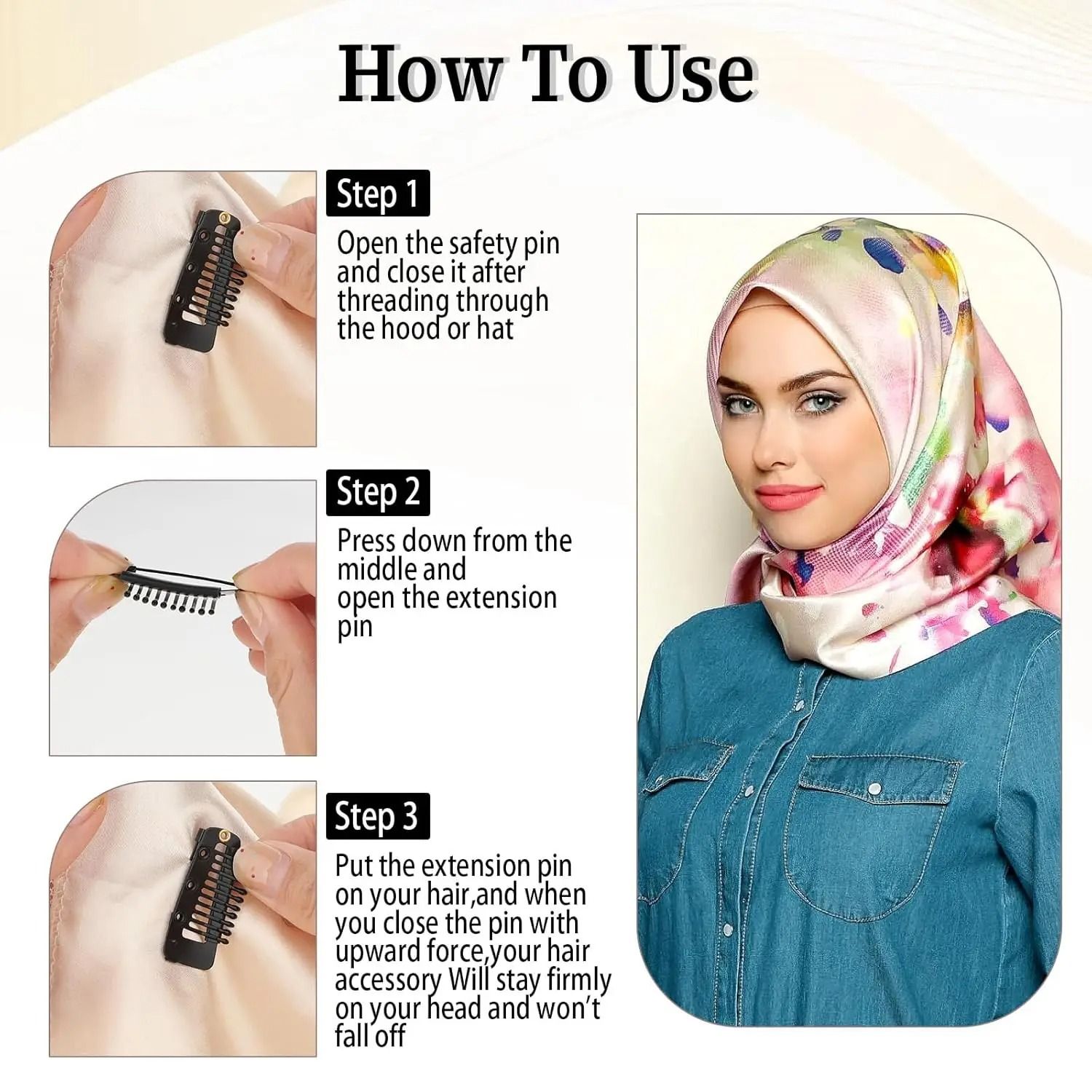 Clip In Hair Extension Wig Clips Pack Options Available