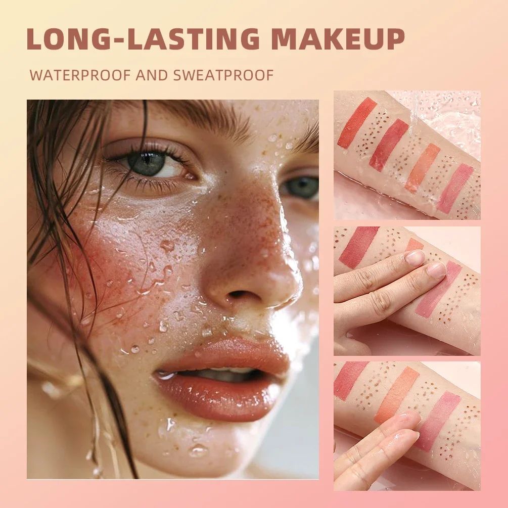 Double Ended Freckles Stamp Pen and Liquid Blush Makeup Stick