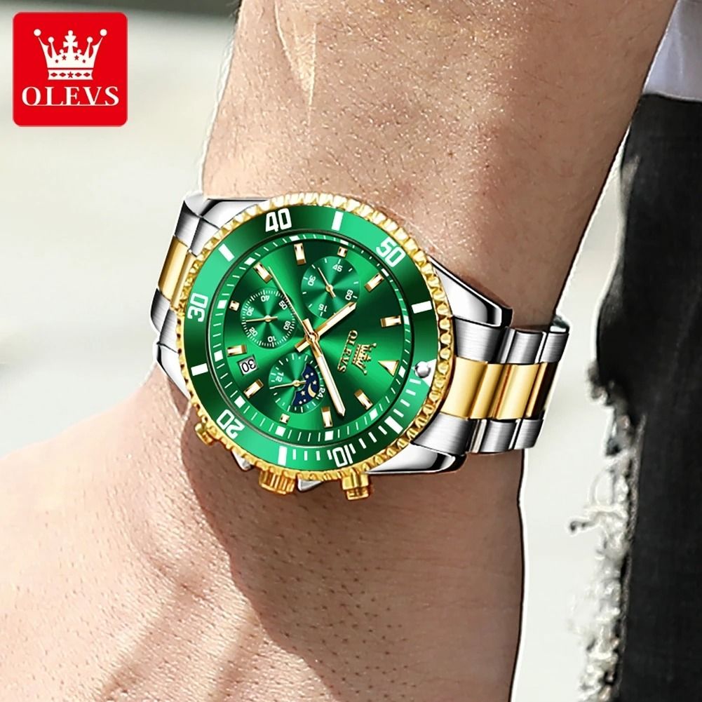 OLEVS 2870 Men Chronograph Quartz Watch