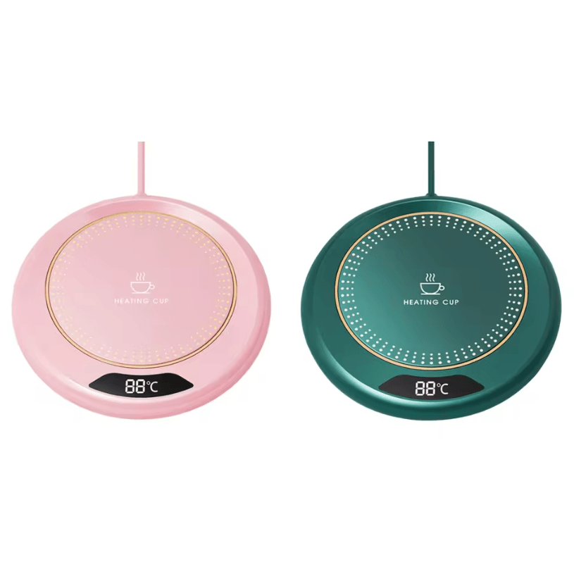 USB Coffee Mug Warmer Coaster – 3-Level Temperature Control 55°C Electric Cup Heating Pad