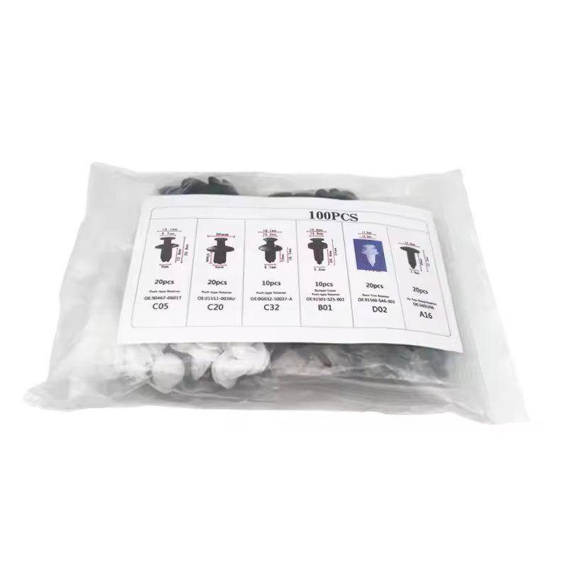 ClipMaster Auto Body Fastener & Retainer Kit – Universal Car Push Pin Rivet Set