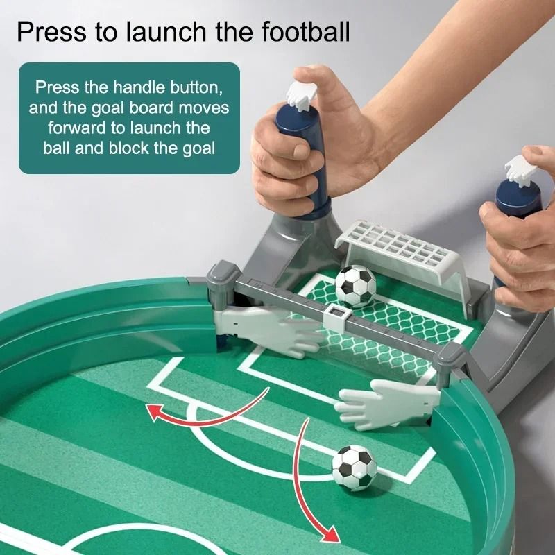 Mini Foosball Tabletop Soccer Game Board for Indoor Play