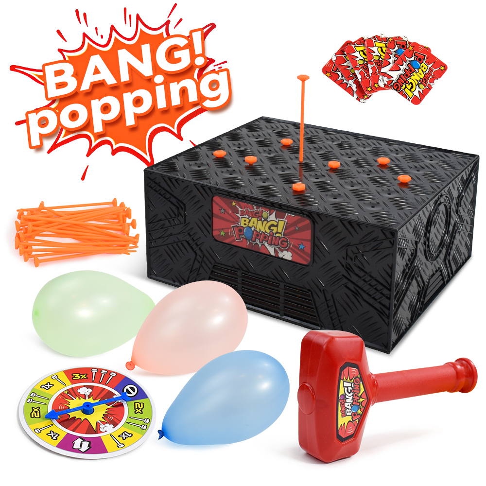 Balloon Adventure Party Game, Multiplayer Tabletop Toy Explosion Game for Leisure and Entertainment