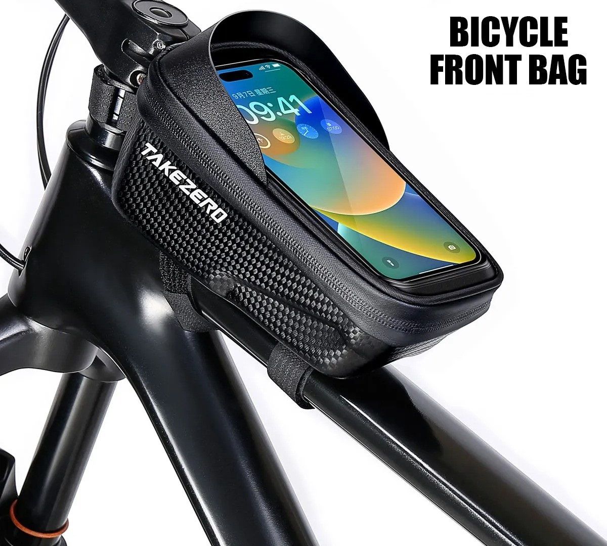 Aerodynamic Pro Series Hard Shell Bicycle Command Center