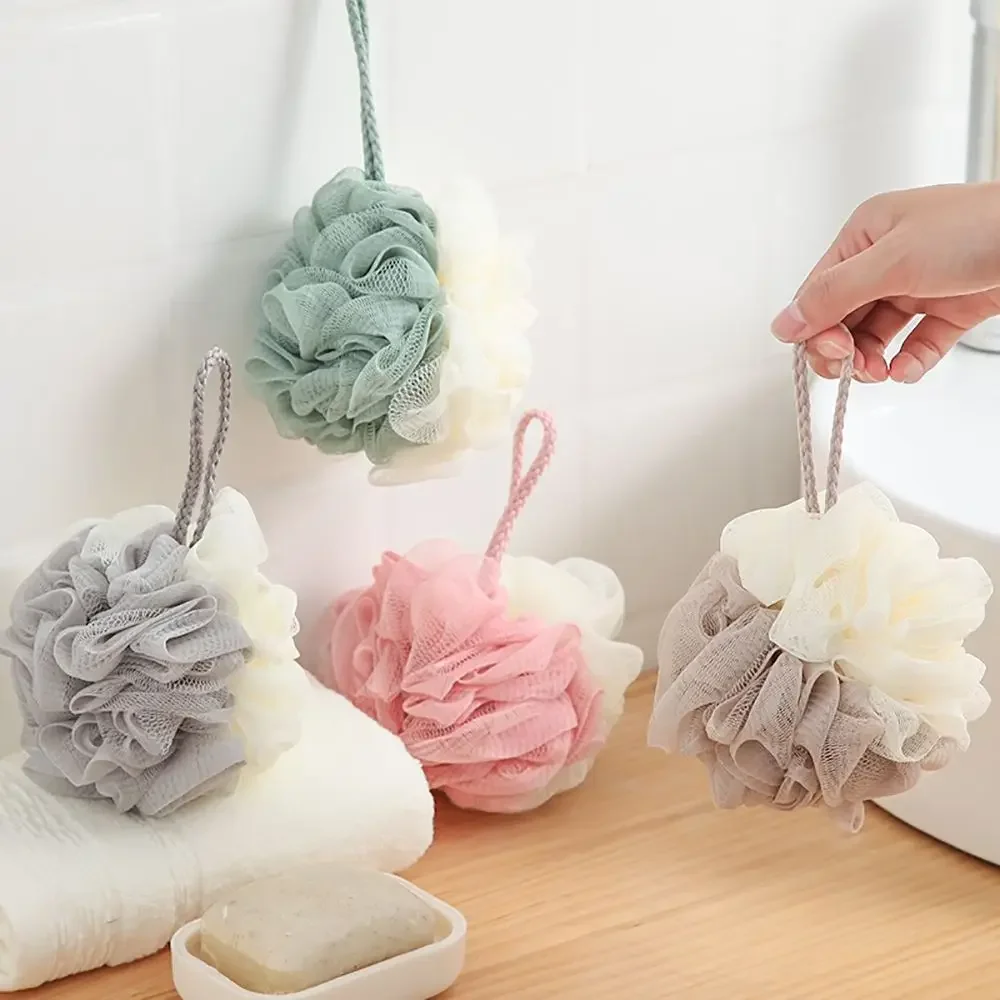 Soft Shower Mesh Sponge – Exfoliating Back Brush for Smooth, Radiant Skin