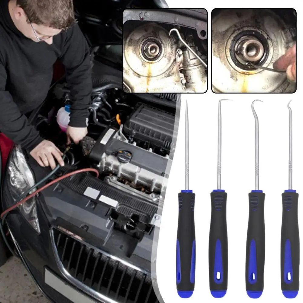 4 Piece Oil Seal Pick Hook Tool Set