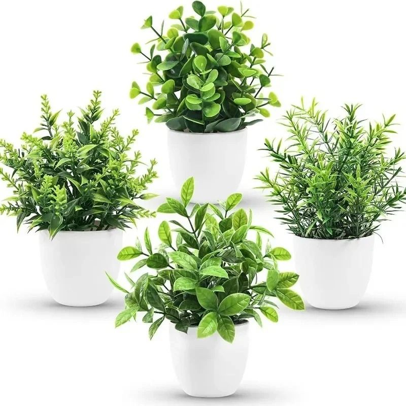 Artificial Potted Bonsai – High-Fidelity Faux Greenery for Modern Indoor & Outdoor Architectural Decor