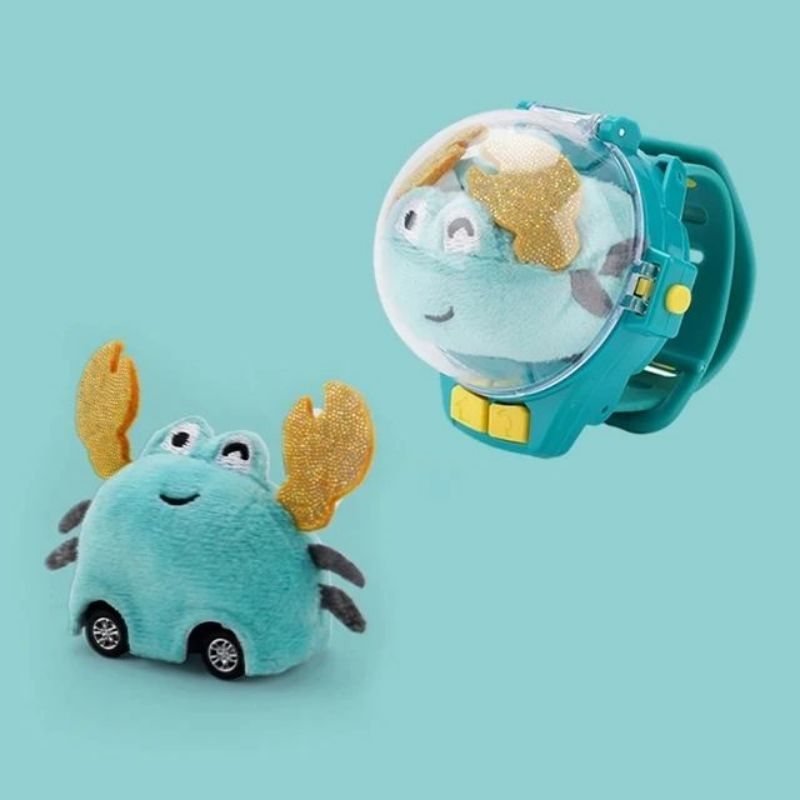 Mini Watch Car Parent Child Interaction, Remote Control Car Electric Alloy, Children's Watch Racing Toy Gift