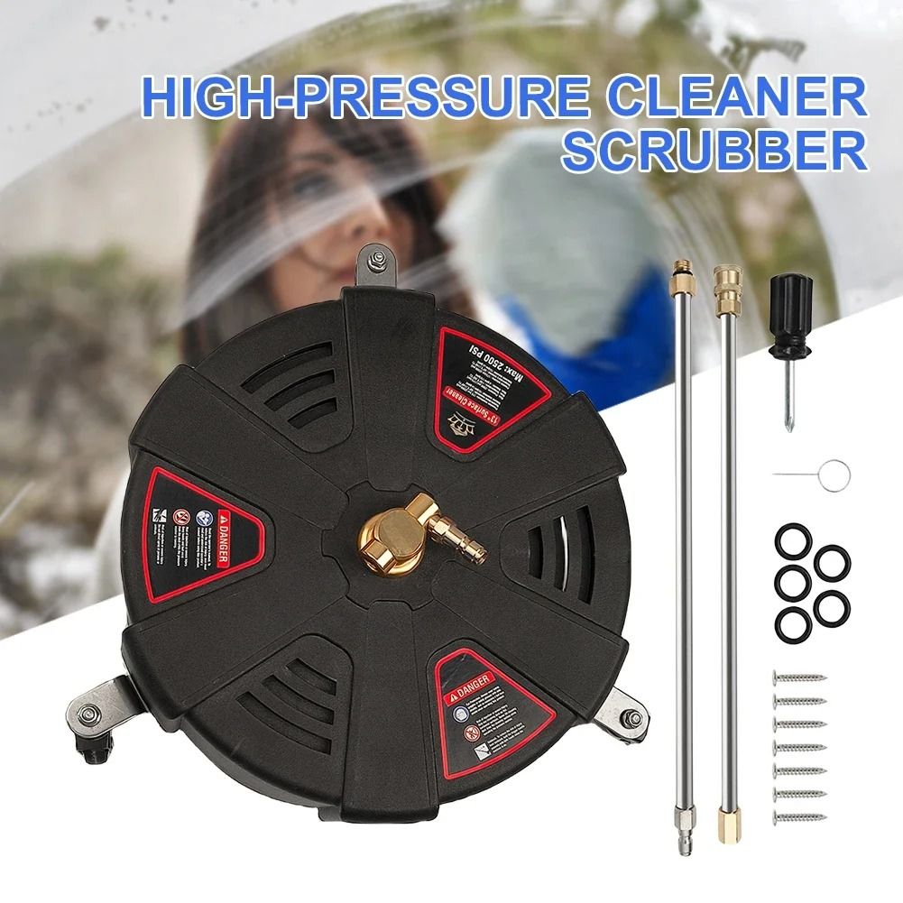 13 Inch Pressure Washer Surface Cleaner Flat Surface Cleaning Attachment
