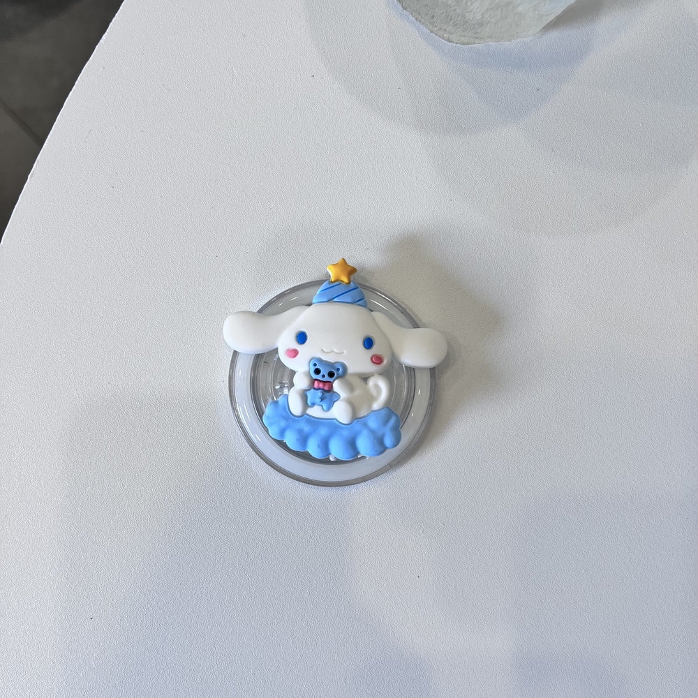 Sanrio Magnetic Phone Grip Stand with Kuromi and My Melody Design