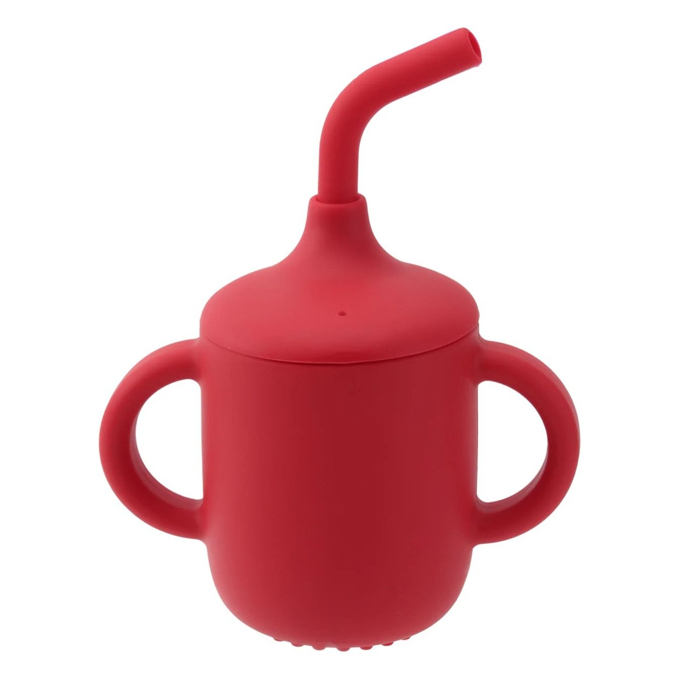 Dual-Grip Silicone Infant Training Cup