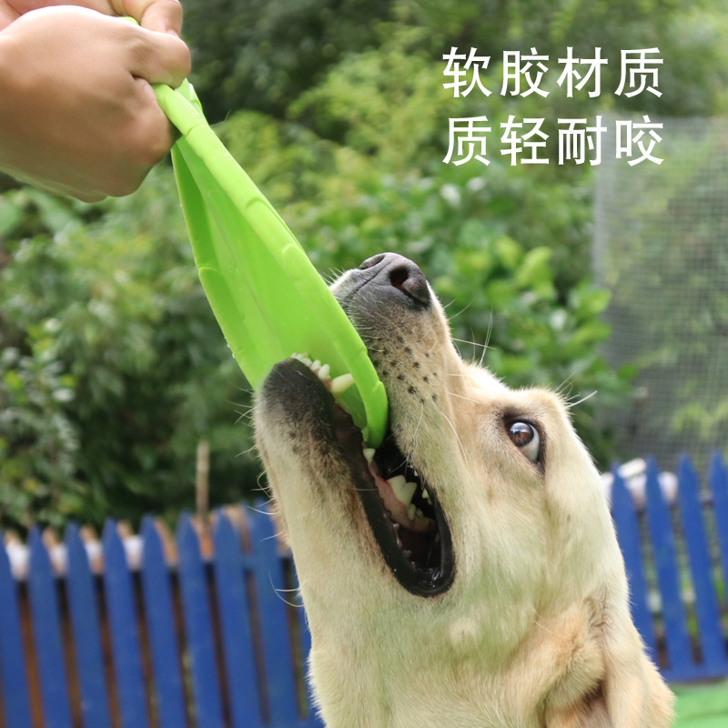 Interactive Flying Disc Toy for Dogs  Durable Multifunctional Pet Training & Outdoor Play Disc for Puppies