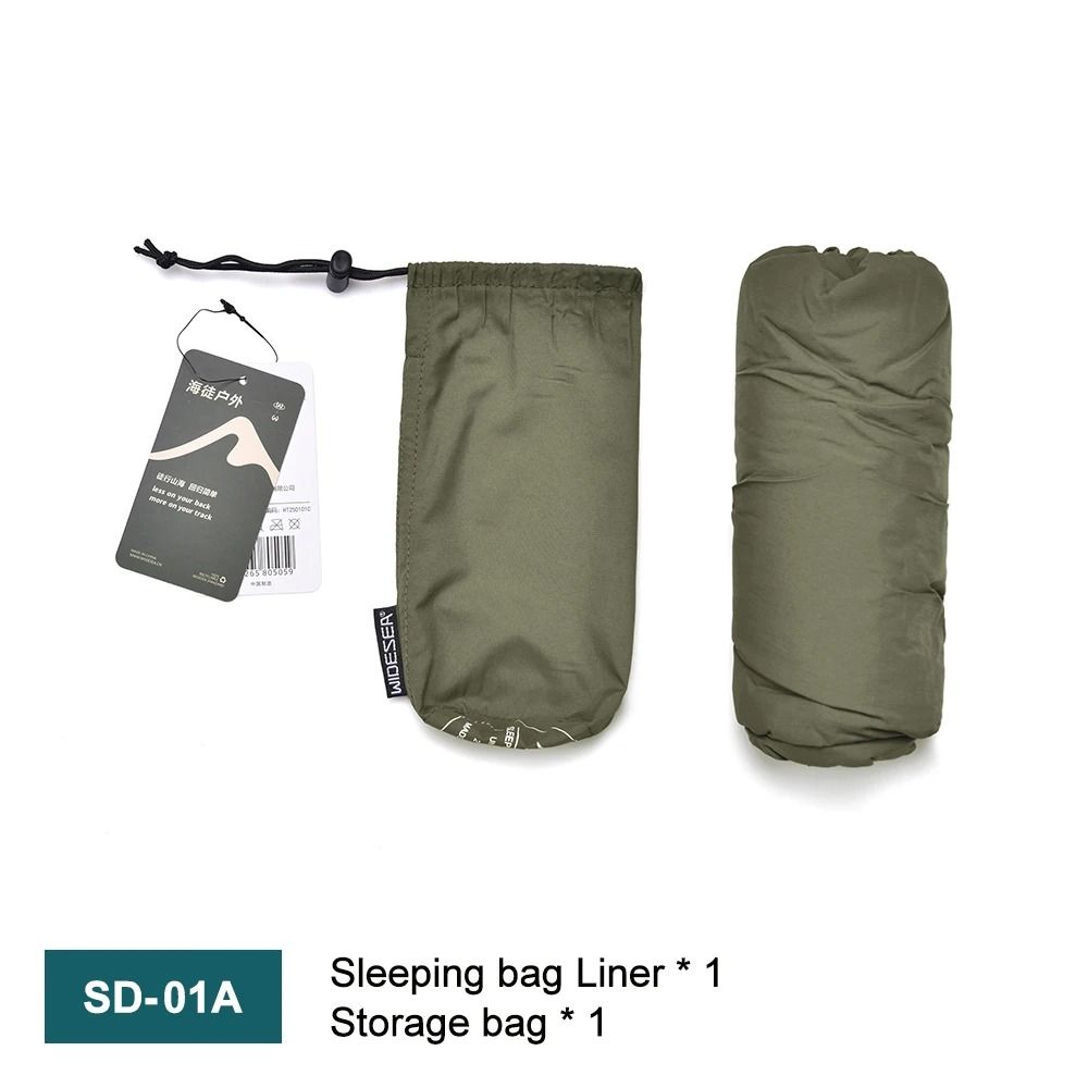 Ultralight Sleeping Bag Liner Mummy Style Camping Sleeping Bag Liner Lightweight Travel Sleeping Bag Liner for Backpacki