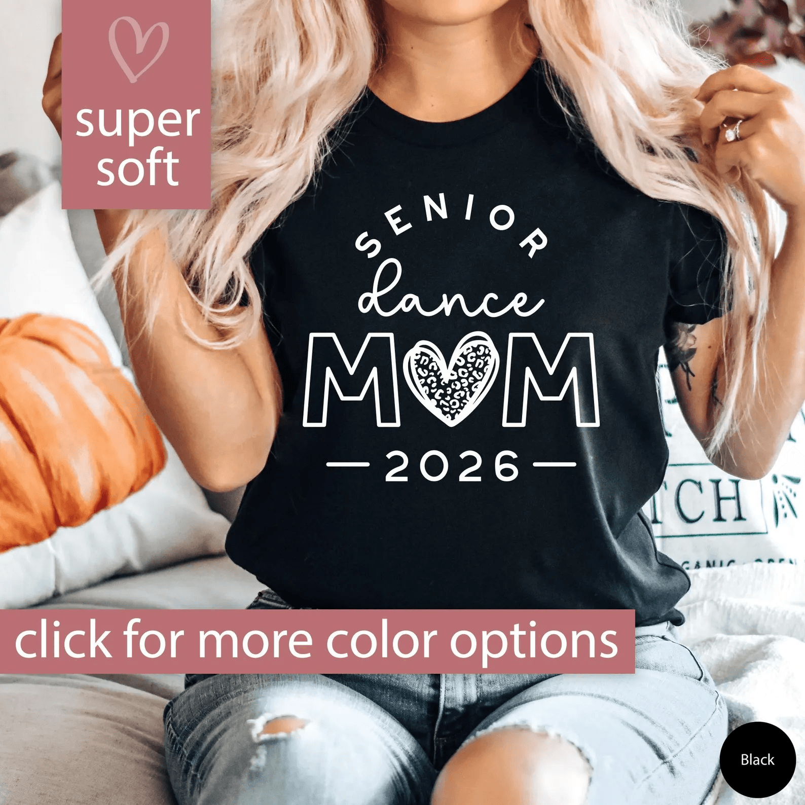 Senior Dance Mom 2026 Shirt Class of 2026 Dance Mom Tee Gift