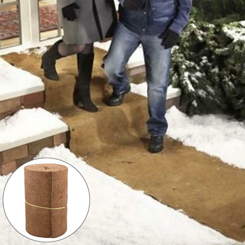 Natural Coconut Coir Liner Sheet Coco Plant Fiber Roll, Reptile Carpet Mat, Bedding Supplies & Basket/Flowerpot