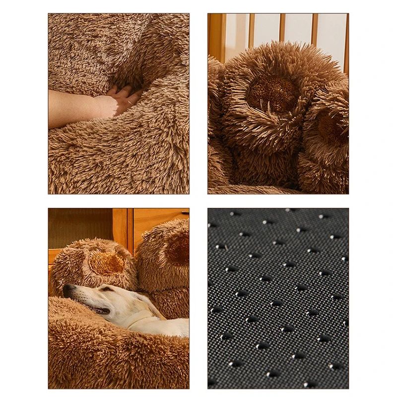 Winter Plush Pet Sofa Bed Mat