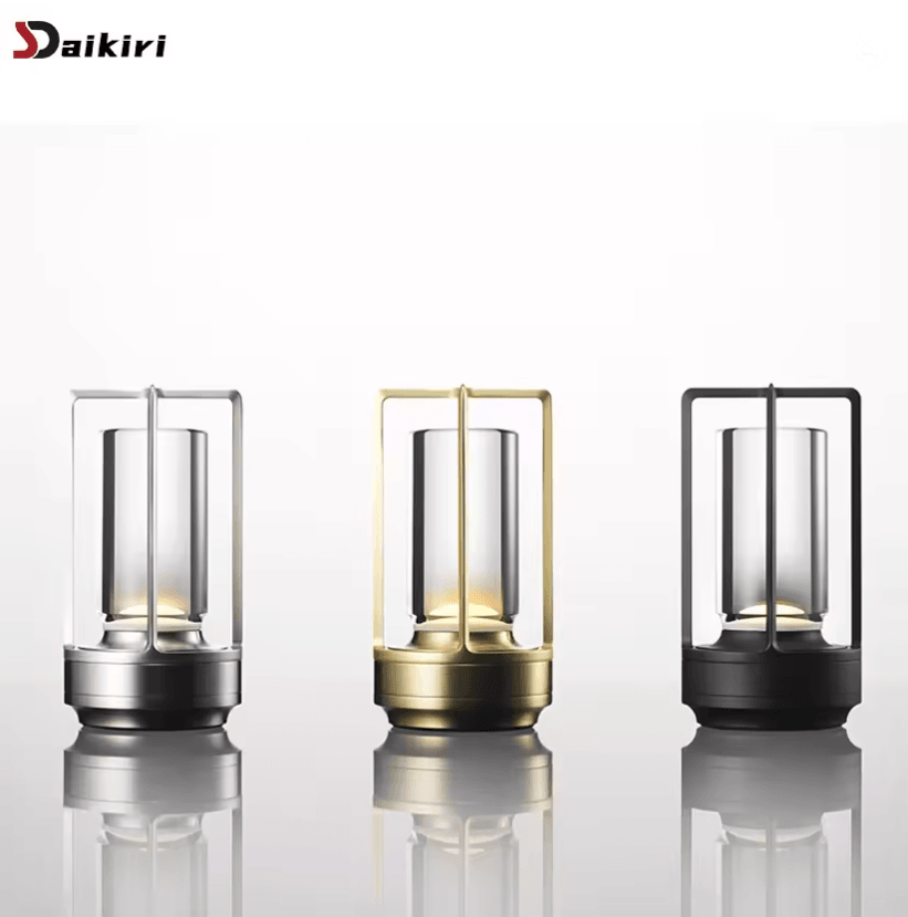 AuraShine Crystal Touch Table Lamp