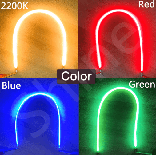 FlexLume Flexible COB LED Filament Edison Lamp Parts (10-Pack)