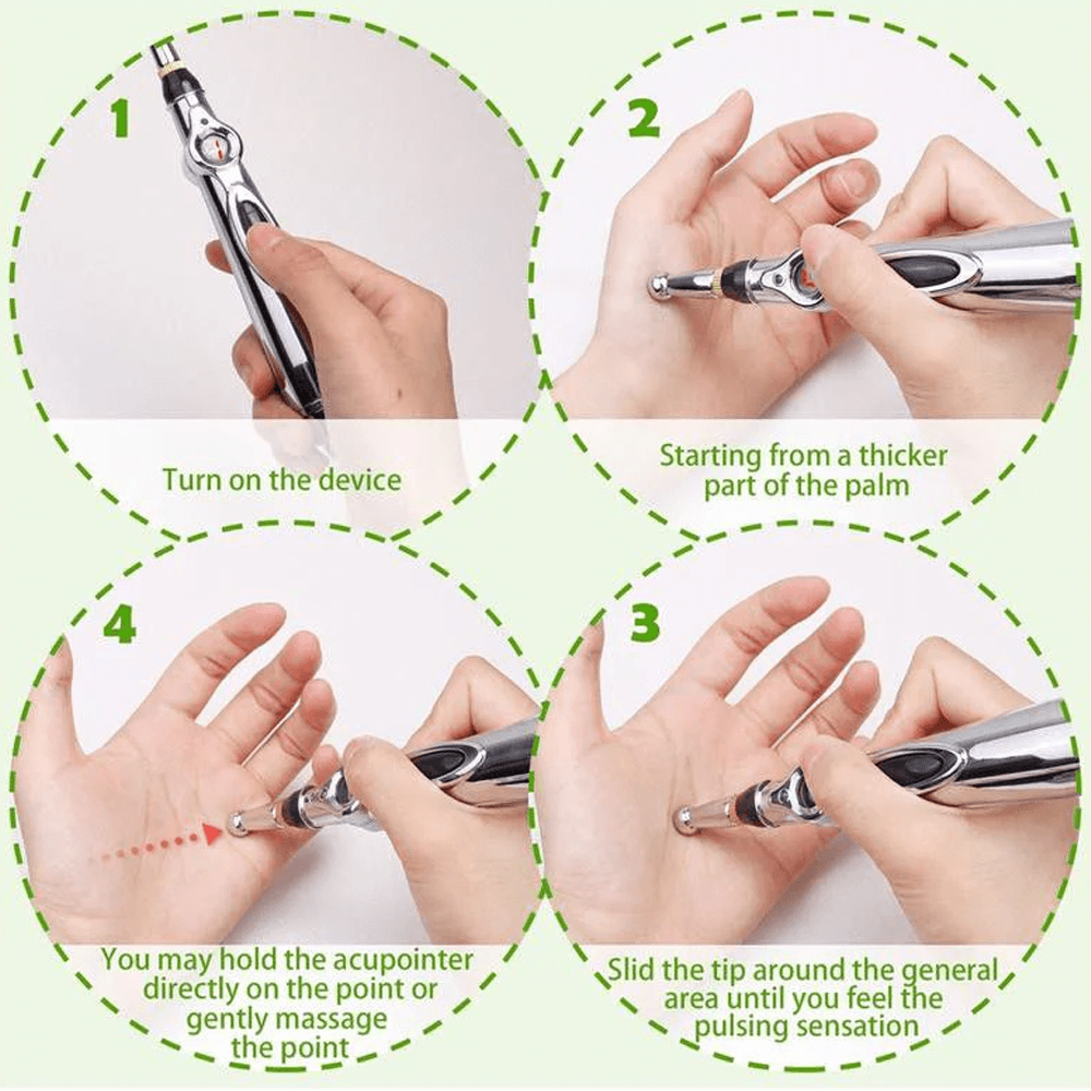 Shockproof Acupuncture Massage Pen