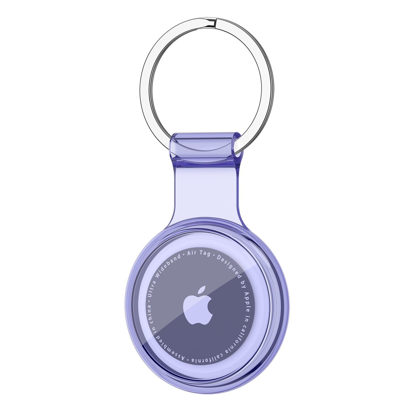 TPU Case for Apple Airtag, Waterproof Anti-lost Keychain Holder, Pet Collar Tracker, Full Protective Cover