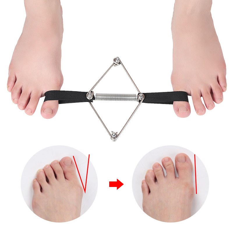 Hallux Valgus Toe Straightener, Foot Stretch Recovery Training Exerciser, Strap Thumb Elastic Band, Foot Tools Corrector