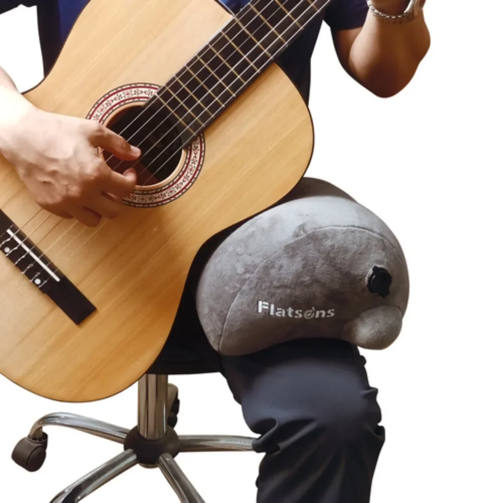 Guitar Cushion Pad, Flocking Leg Support, Classical Guitar Neck Balance