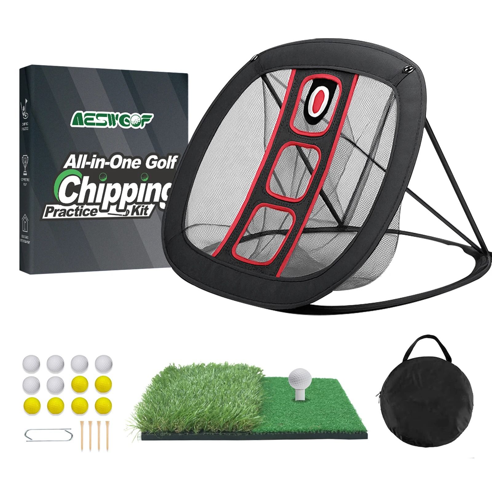 Heavy-Duty Golf Practice & Training Net