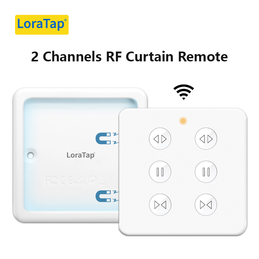 Smart Life WiFi Roller Shutter Curtain Switch, Remote Control, Google Home, Alexa Echo Compatible