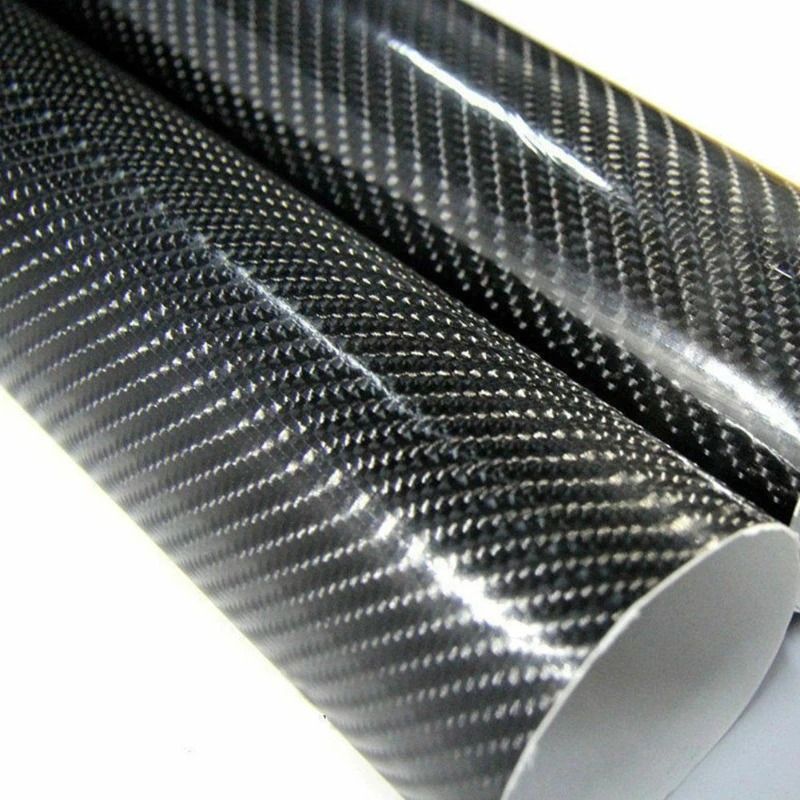 7D Carbon Fiber Vinyl Wrap Glossy Car Styling Film Roll