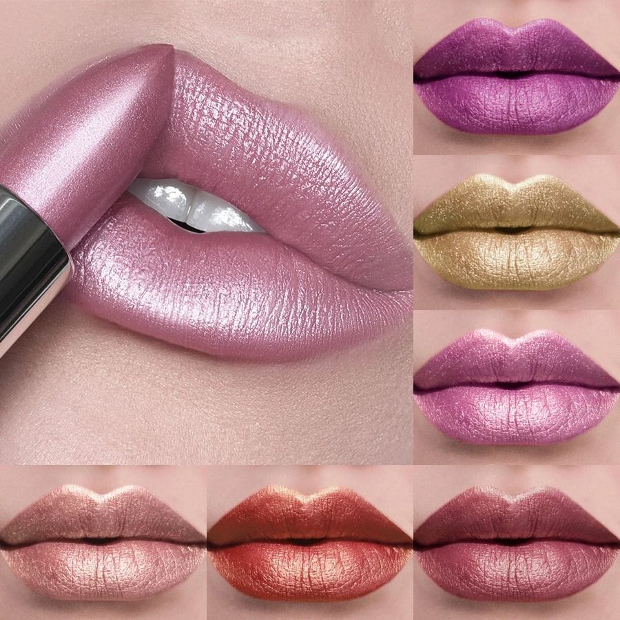 Bold and Intense Metallic Glitter Lip Tint