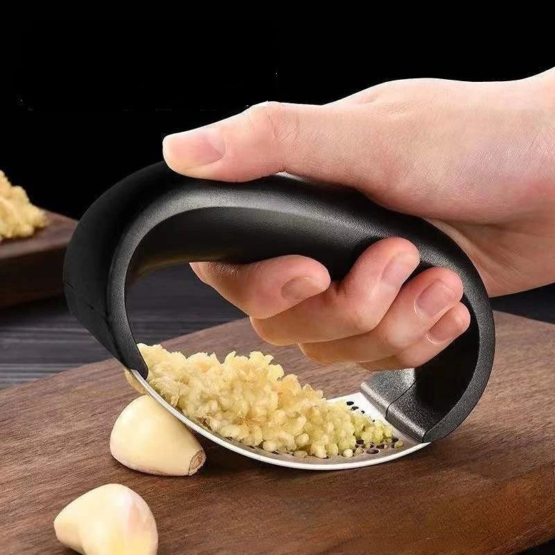Stainless Steel Rocking Garlic Press