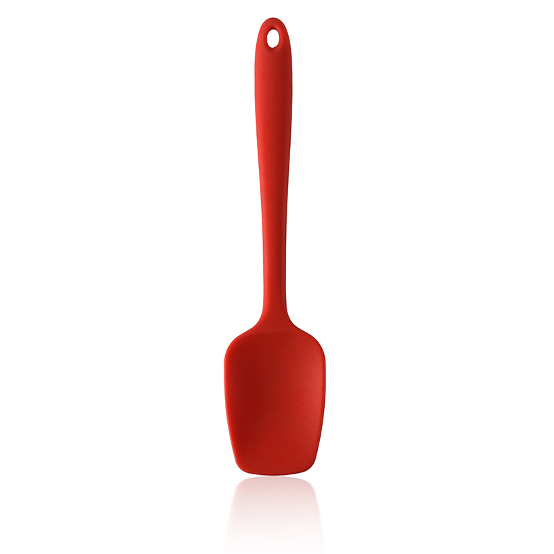 Silicone Spatulas Flexible Scrapers Non-Stick Spoonula Heat Resistant Baking Mixing Tool