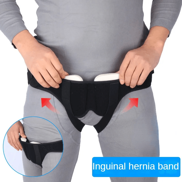 Adjustable Inflatable Hernia Support Belt
