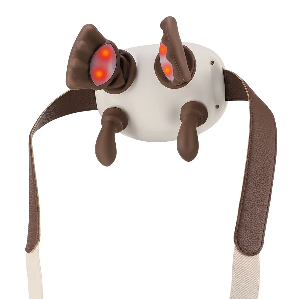 4D Neck and Shoulder Massager with Heat Wireless Kneading Shawl