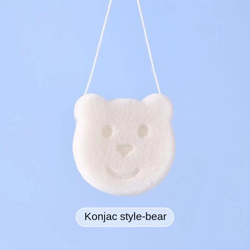 Gentle Konjac Baby Bath Sponge Soft Natural Infant Wash Sponge