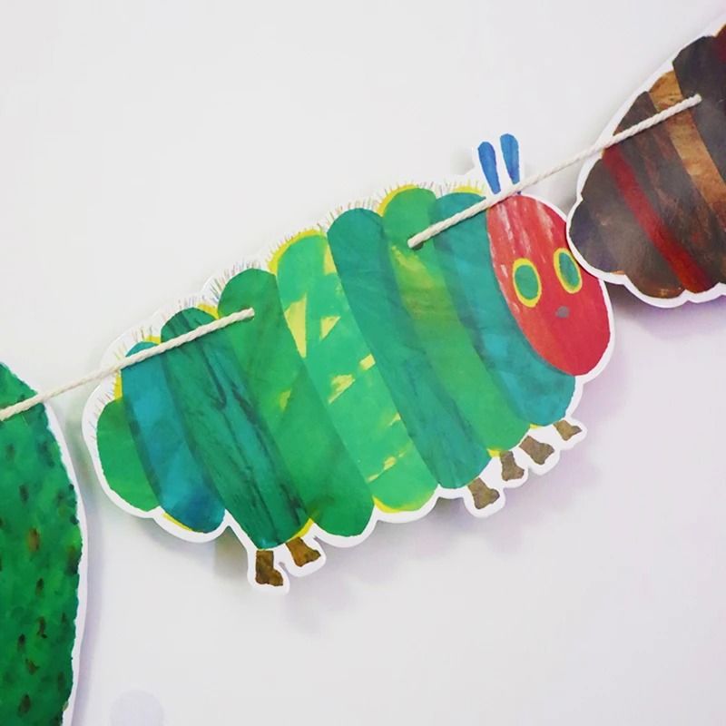 The Very Hungry Caterpillar Classroom Flag Banner