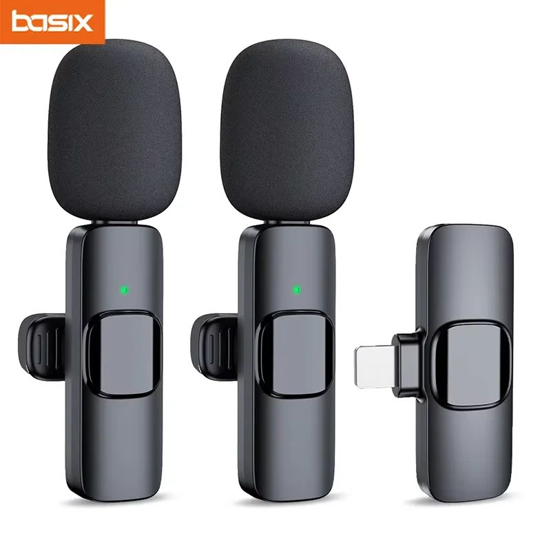 Basix 2.4G Wireless Lavalier Microphone Mini Mic