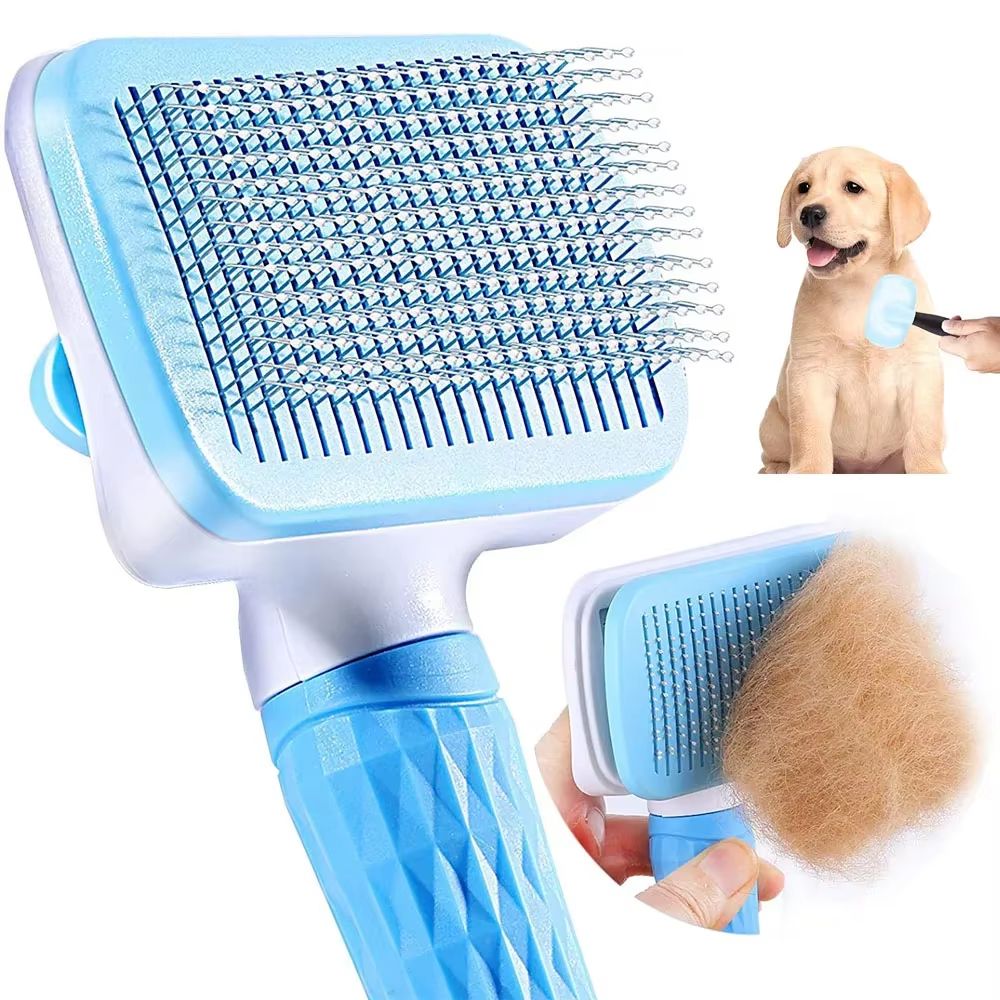Premium Pet Hair Remover Brush – Long Hair Grooming Comb