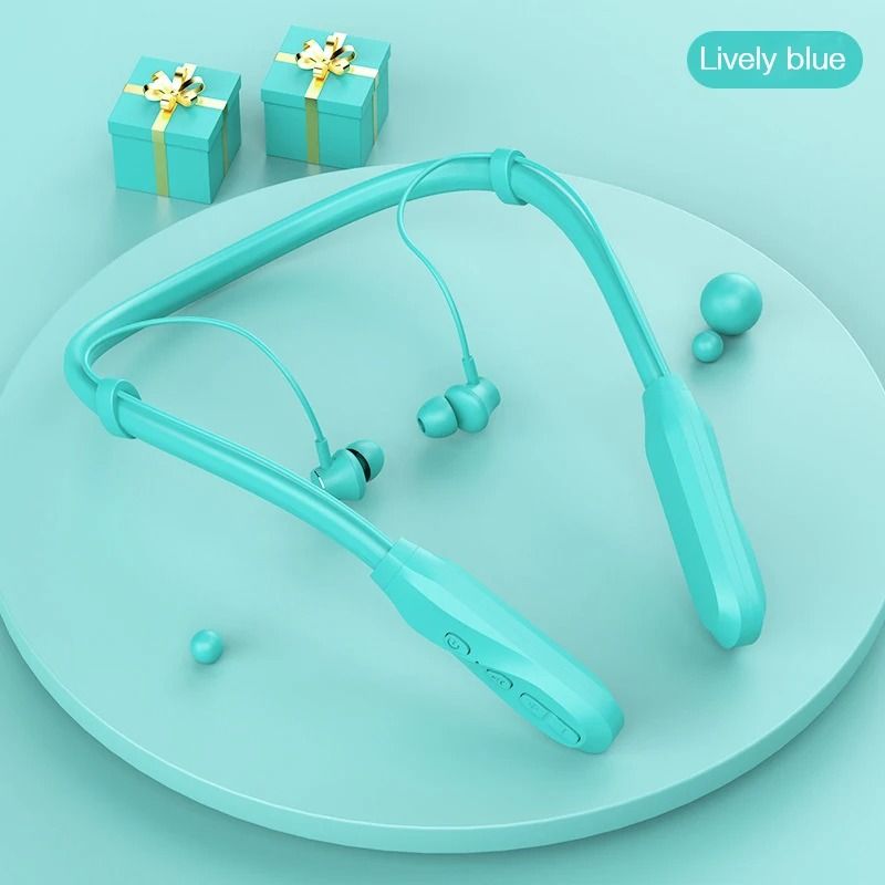 Eardeco 200 Hour Bluetooth Neckband Headphones with Bass and Mic