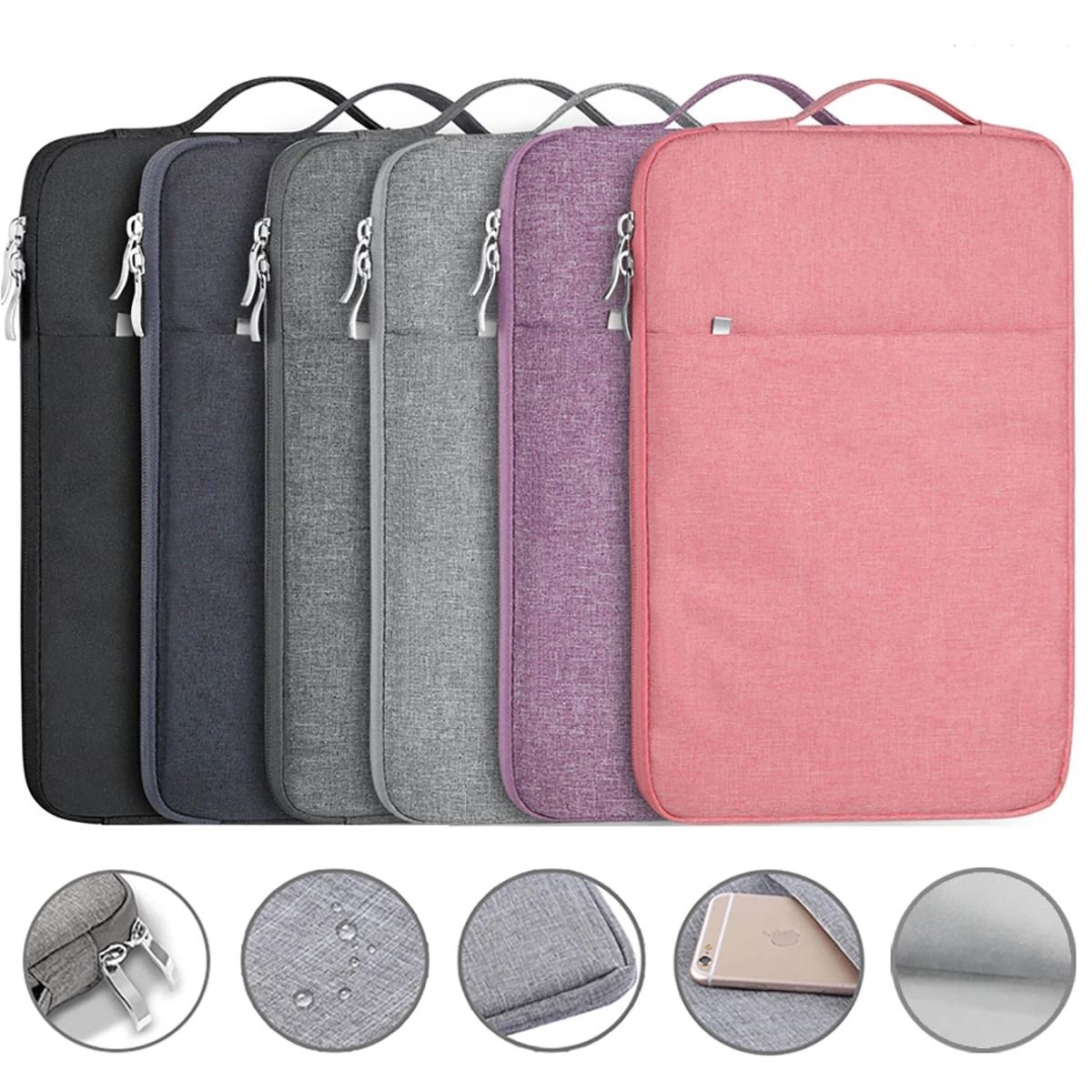 Portable Laptop Sleeve Case Protective Soft Laptop Carrying Bag