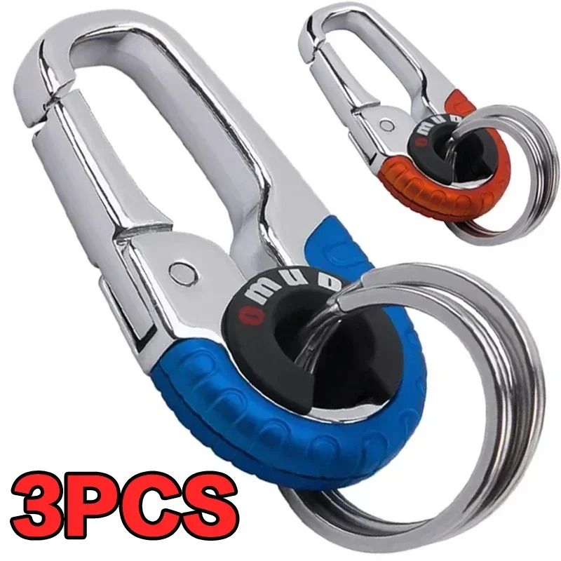 Stainless Steel Heavy Duty Mens Keychain Carabiner