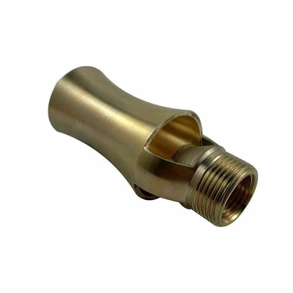 Brass Cascade Fountain Nozzle Pond Spray Head Ice Tower Cedar Style