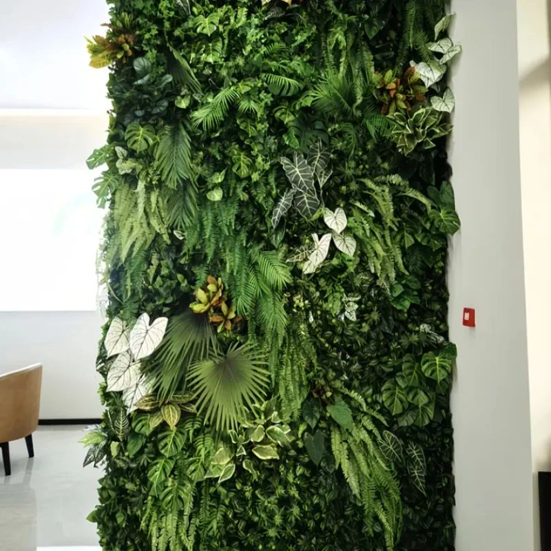Artificial Boxwood Wall Panel Green Hedge for Indoor Outdoor Decor